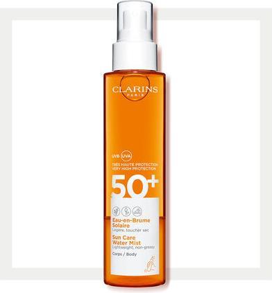 Image du produit Clarins Brumisateur d'eau Sun Care (Spray solaire, SPF 50, 150 ml)