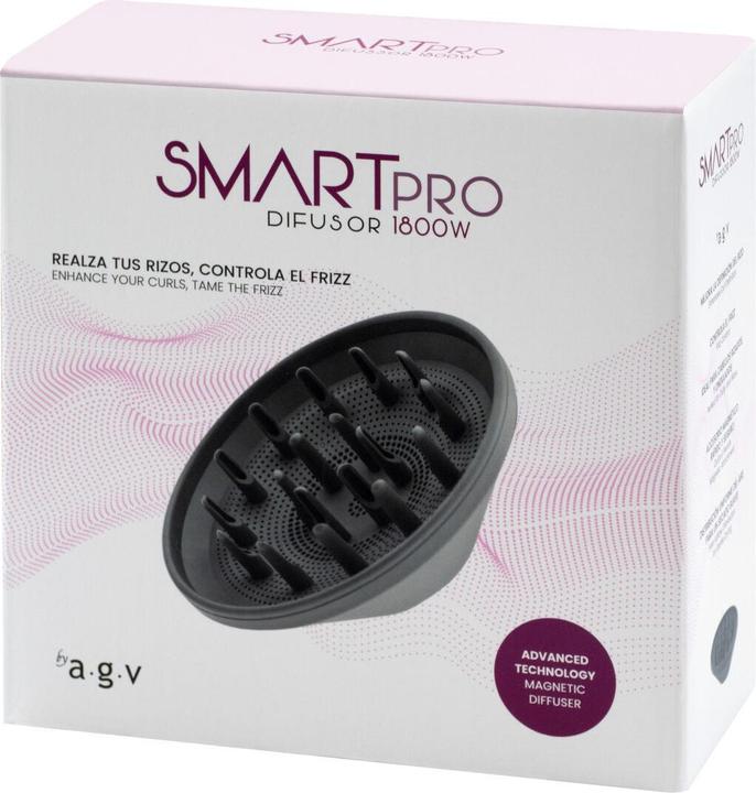 Produktbild AGV By Pack Haartrockner & Diffusor Smart Pro 1800W Ionen Leise Schnelltrocknung (1800 W)
