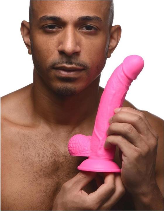 Produktbild Pop Peckers Poppin Dildo 19 cm - Pink