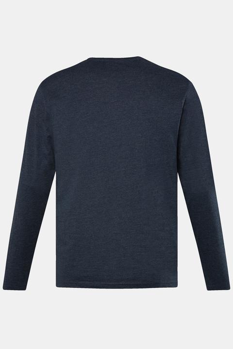 Produktbild Men+ Henley, Basic, Langarm, Rundhals (L)