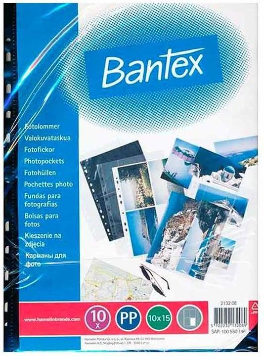 Image du produit Bantex Pochettes photo 10x15 cm noir/clair - (10 pcs.) (10x)