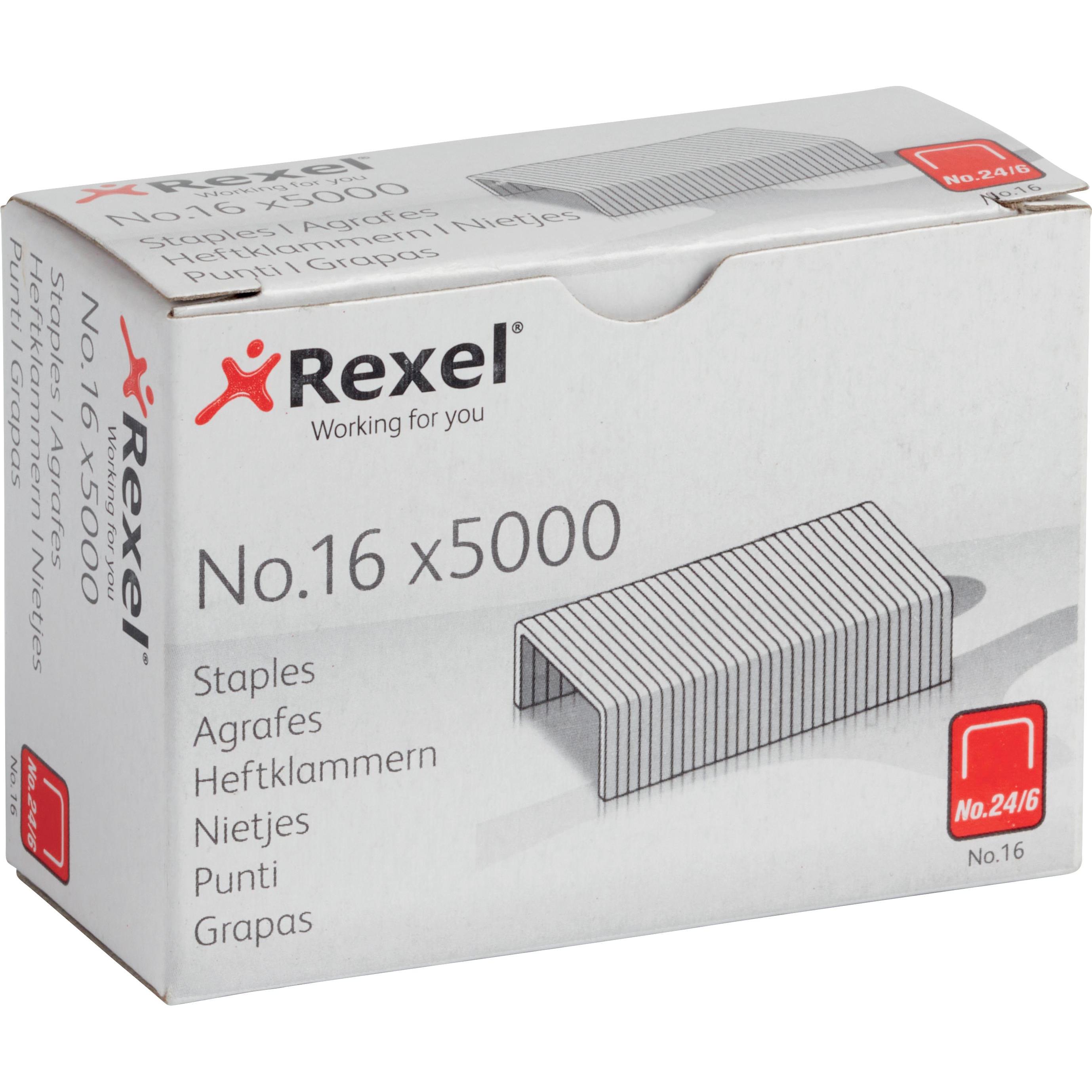 Rexel, Büroklammer, Heftklammer Nr. 16 (1000 x)