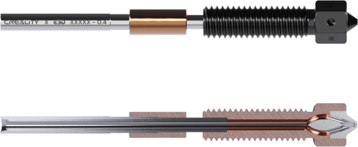 Actual product image E3D Online E3D High Flow ObXidian Creality Unicorn Nozzle (Blast pipe)