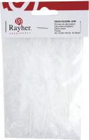 Immagine prodotto Rayher Piuma decorativa, bianca, 10 pezzi