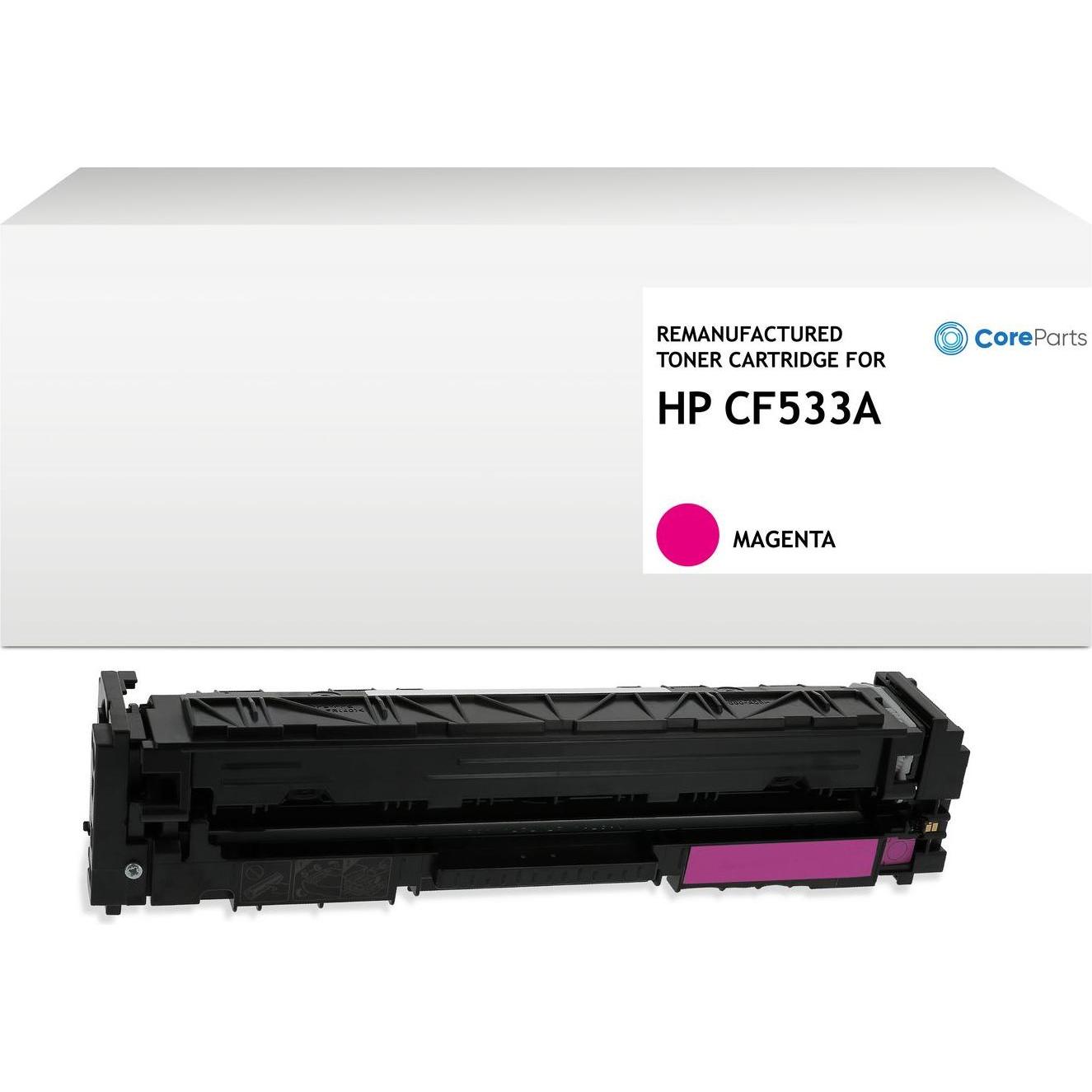 Thumbnail - CoreParts, Toner, Lasertoner for HP Magenta