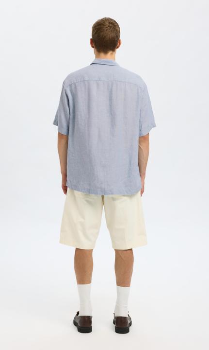 Actual product image Selected 100% Leinen Kurzarmhemd (L)