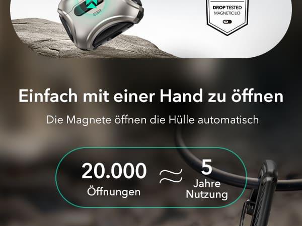 Actual product image ESR Cyber FlickLock HaloLock AirPods Pro 3 (Charging case cover)