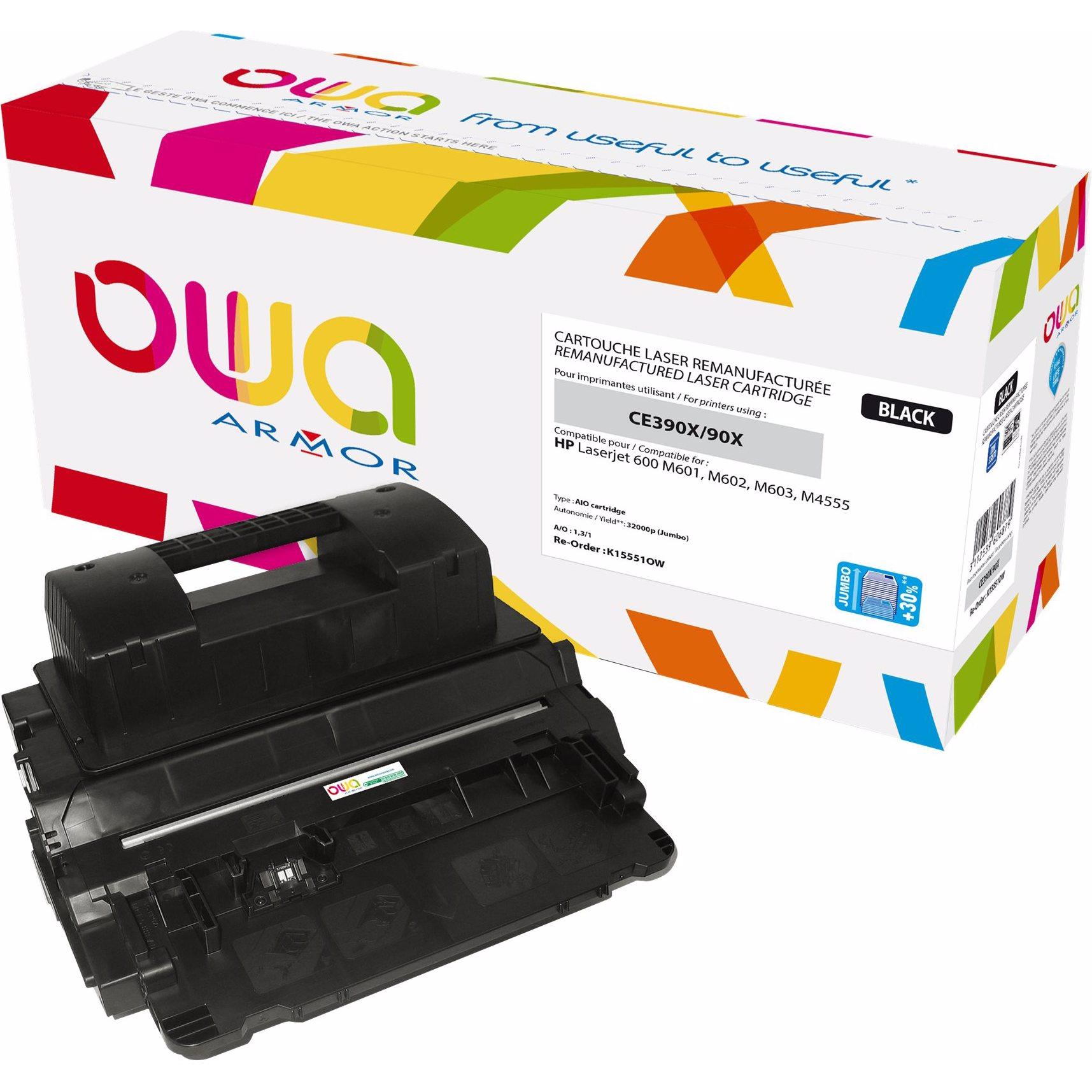Armor OWA, Toner, 90X (BK)