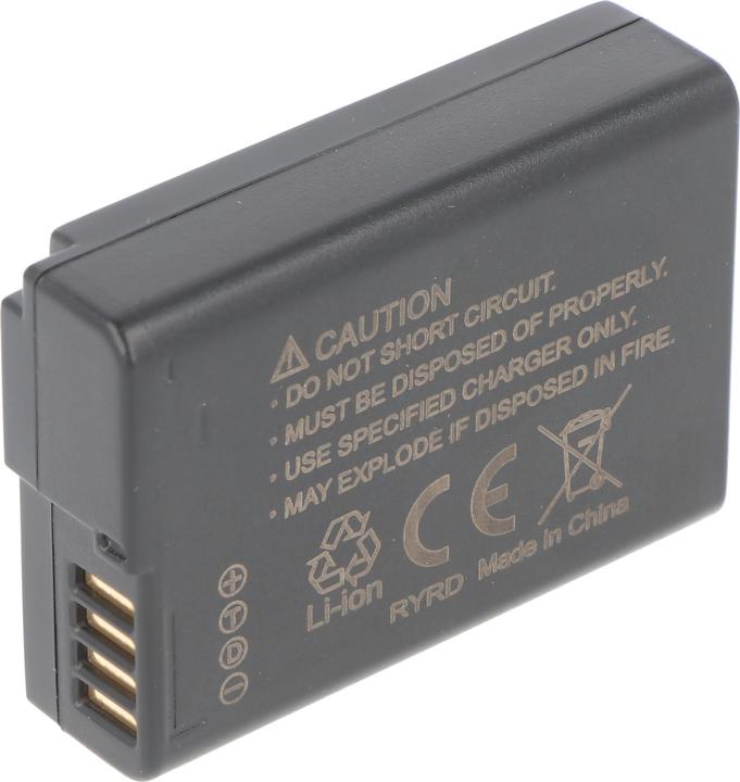 Actual product image AccuCell Akku Panasonic DMW-BLD10 E, Lumix DMC-GF2 (Camera battery)