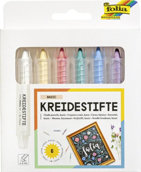 Folia Crayons craie (6x)