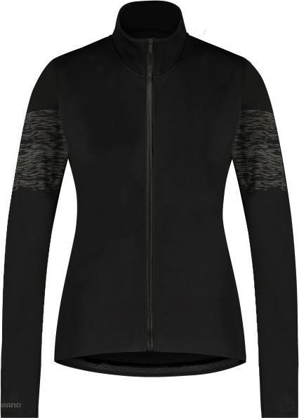 Actual product image Shimano W's Kaede wind jersey insulated BLACK XL (XL)