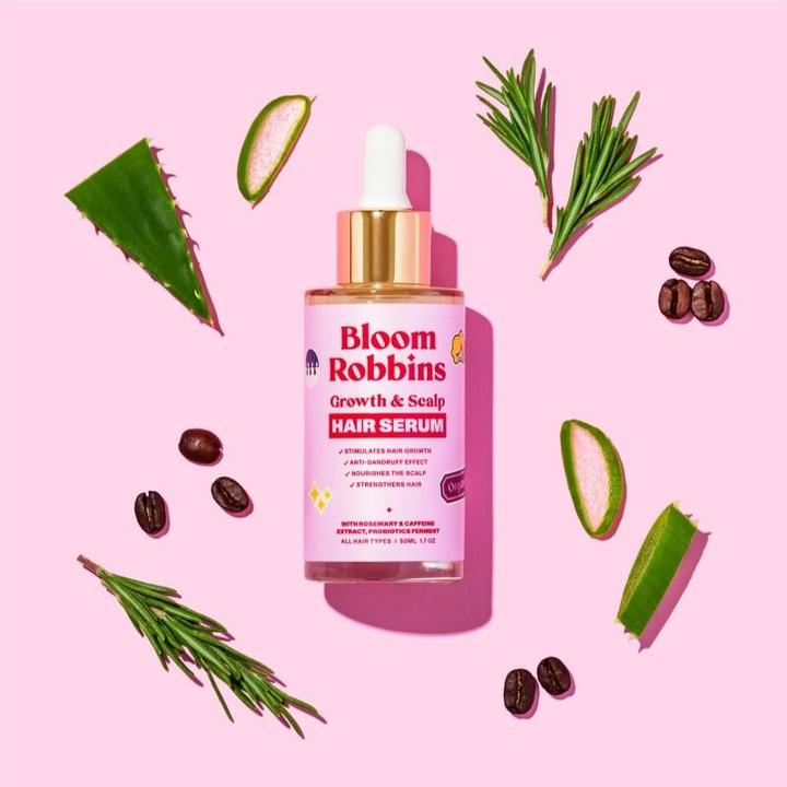 Immagine prodotto Bloom Robbins Siero per la crescita e il cuoio capelluto - 50 ml, per tutti i tipi di capelli (50 ml)