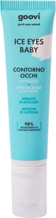 Immagine prodotto Goovi ICE EYES BABY crema occhi contro borse e occhiaie 15 ml (Crema per la cura degli occhi, 15 ml)