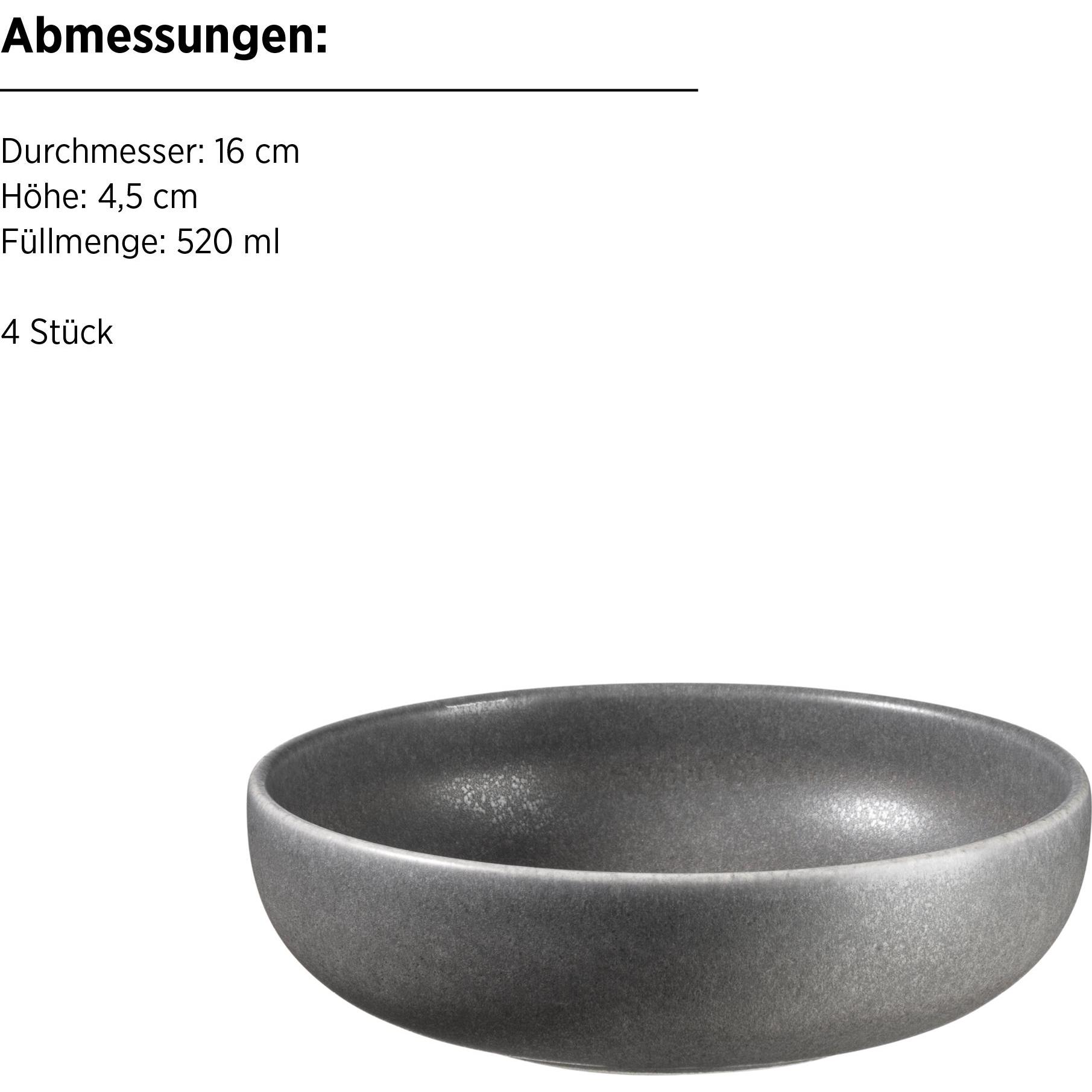 Thumbnail - Mäser Unico, Schüssel + Schale, Grau