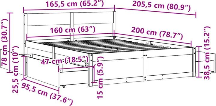 Image du produit VidaXL Kitti (180 x 200 cm)