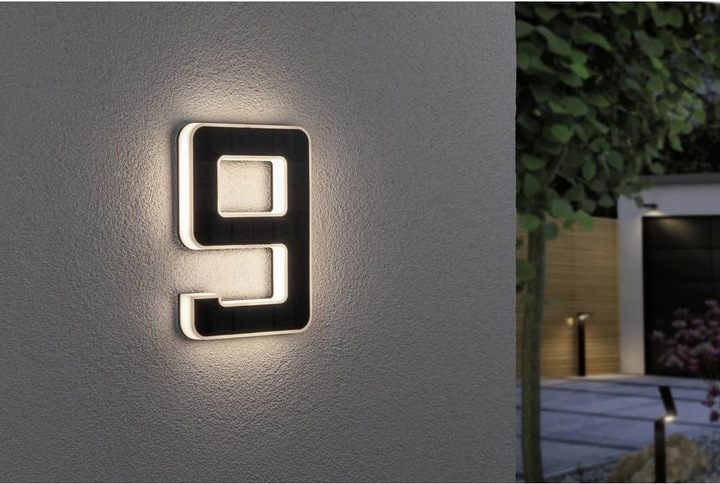 Actual product image Paulmann Solar house number (20 lm, IP44)