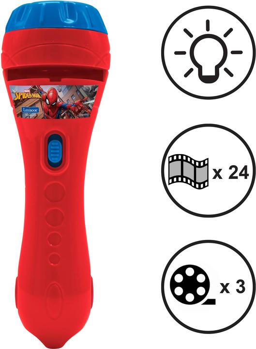 Image du produit Lexibook Projecteur et lampe de poche Spider-Man Story (Multilingue)