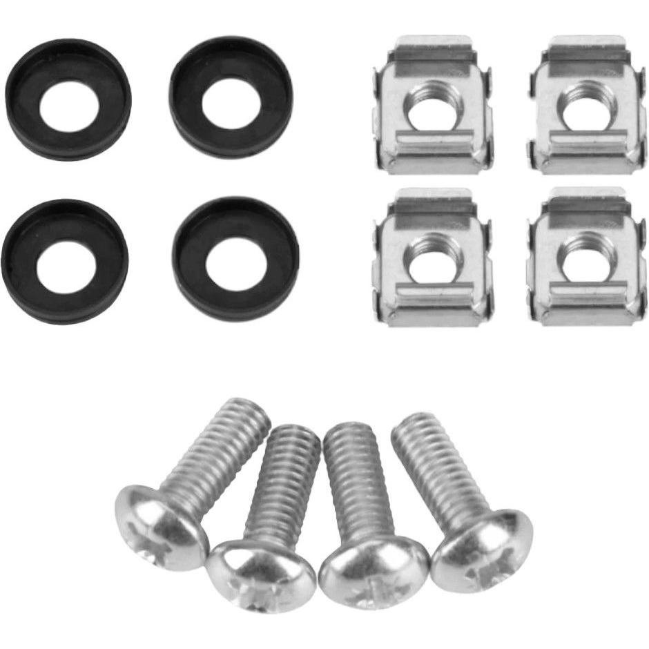 Stalflex Set of 4 PVC M6 RACK screws C4-SR-M6-PCV, Accessori per armadio rack