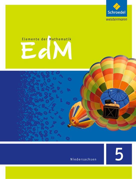 Produktbild Elemente der Mathematik 5. Schülerband. NI (Deutsch, Friedrich Suhr, Matthias Lösche, Werner Ladenthin, 2015)