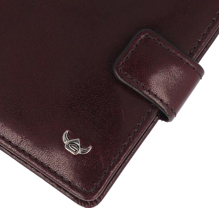 Actual product image Golden Head Colorado RFID clip billfold