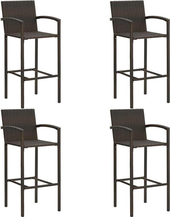 Actual product image vidaXL Bar-Set (100 x 60.50 x 110.50 cm)