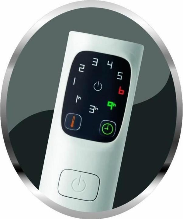 Produktbild Imetec 16775 Heizdecke/Kissen 150 W Grau, Weiss Samt (95 x 150 cm)