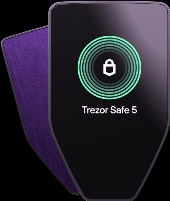 Produktbild Trezor Safe 5 - Violet Ore (Bitcoin, Weitere, Dogecoin, Ethereum Classic)