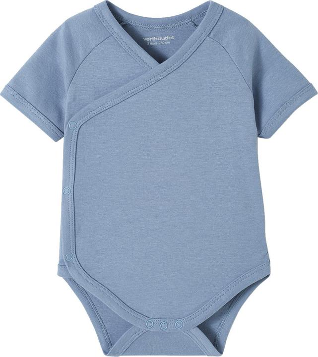 Immagine prodotto Vertbaudet 5er-Pack Baby Wickelbodys Bio-Baumwolle Oeko-Tex (56)