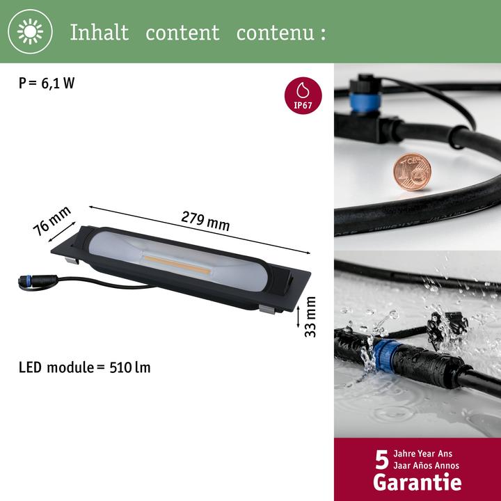 Produktbild Paulmann Ito (510 lm, IP67)