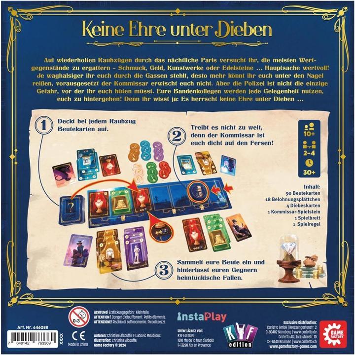 Image du produit Carletto Pas d'honneur parmi les voleurs (Allemand)