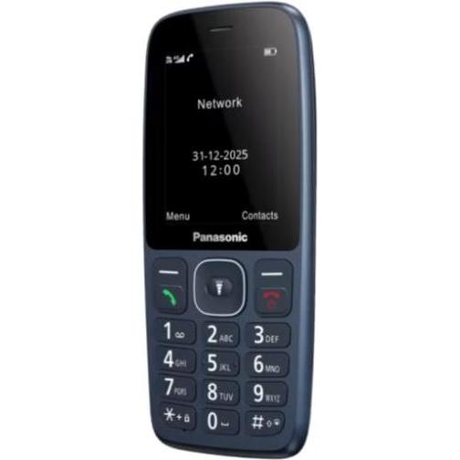Panasonic Mobiltelefon 4G VoLTE, 2,4-Zoll-Display, Bluetooth, LED-Taschenlampe (2.40"), Cellulare con tasti