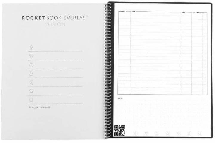 Produktbild Rocketbook Fusion (A4, Liniert, Harter Einband)