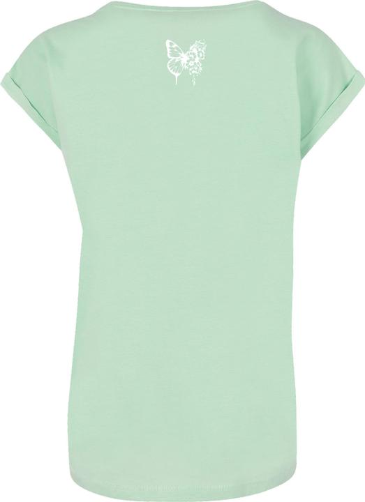 Produktbild Merchcode Ladies Flowers Bloom Extended Shoulder Tee - 113661 (XS)