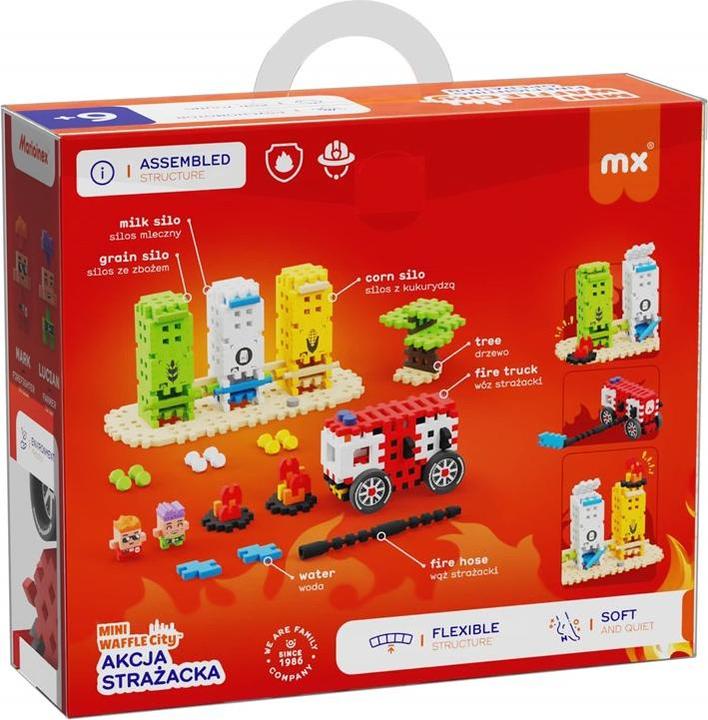 Actual product image No Name Bricks Waffles Mini Firefighter Action148el 06286