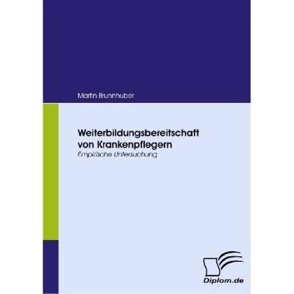 Weiterbildungsbereitschaft von Krankenpflegern, Fachbücher