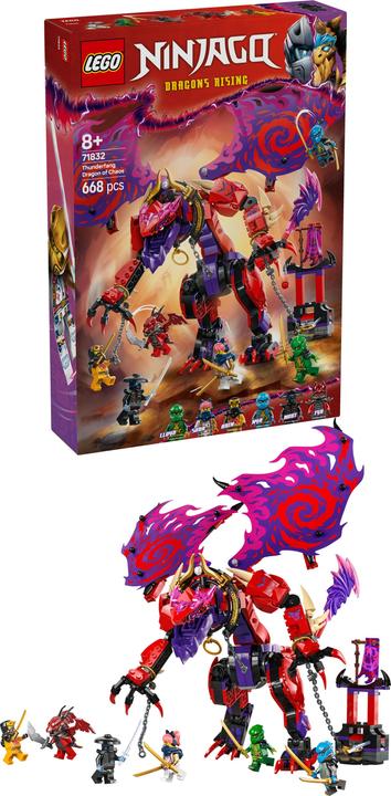 Immagine prodotto LEGO Chaosdrache Donnerzahn (71832, LEGO Ninjago)