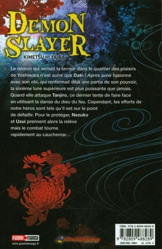 Immagine prodotto Panini Demon slayer : Kimetsu no yaiba. Tome 10 (Francese, Gotouge Koyoharu, 2020)