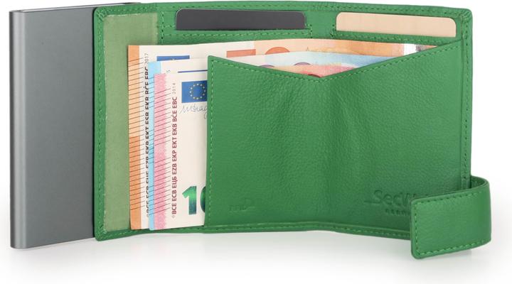 Immagine prodotto SecWal 1 Kreditkartenetui Geldbörse RFID Leder 9 cm