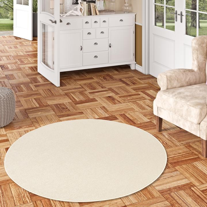 Actual product image Snapstyle High Pile Velour Carpet Luna Round (200 x 200 cm)