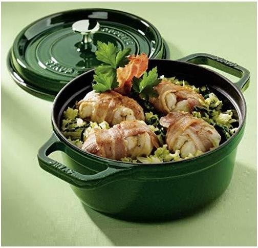Produktbild Staub Bräter grün (28 cm, Bräter + Schmortopf, Gusseisen)