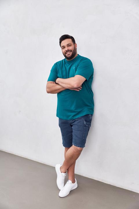Produktbild Men+ T-Shirt, Basic, 2er-Pack, Halbarm, Rundhals (8XL)