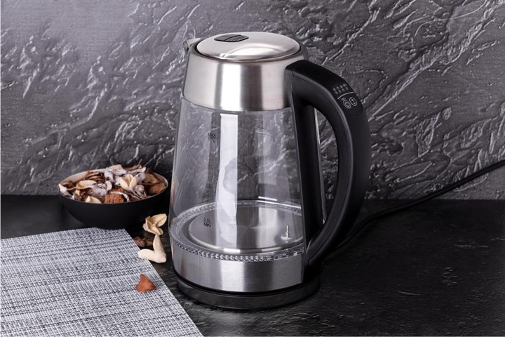 Produktbild BerlingerHaus Wasserkocher Glas 1.7L 360°-Drehfuss Chromstahl (1.70 l)
