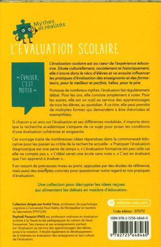Produktbild L'évaluation scolaire (Französisch, Pasquini Raphaël, 2025)