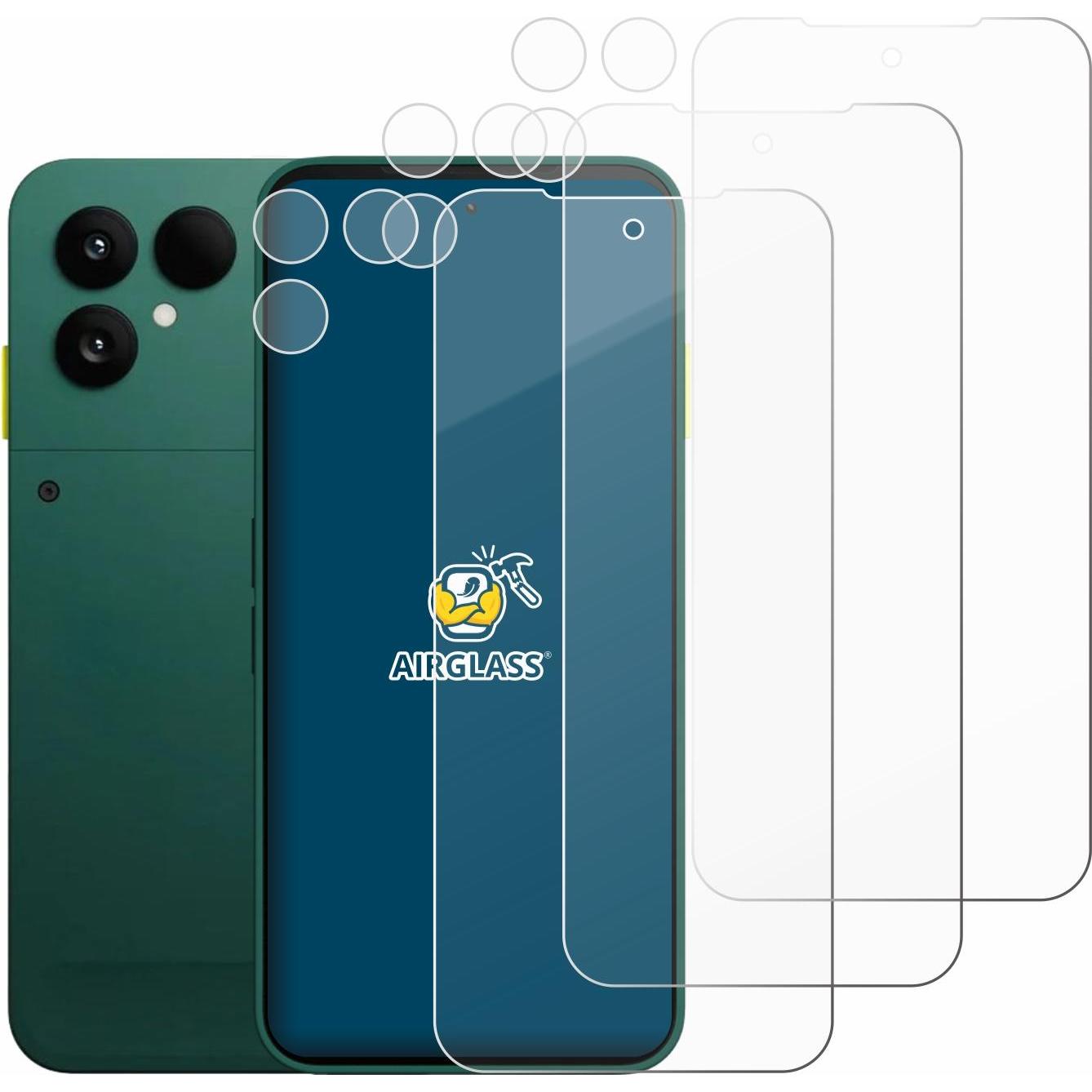 Film Protecteur Verre Pour Fairphone 3 (Avant+Caméra) Film