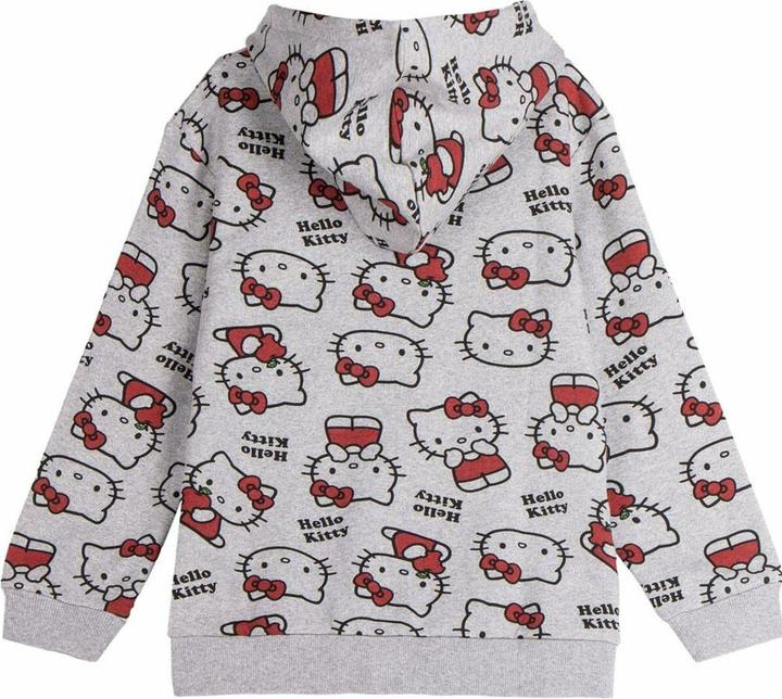 Produktbild Hello Kitty Sweatshirt Mit Kapuze Für Mädchen Grau (152)