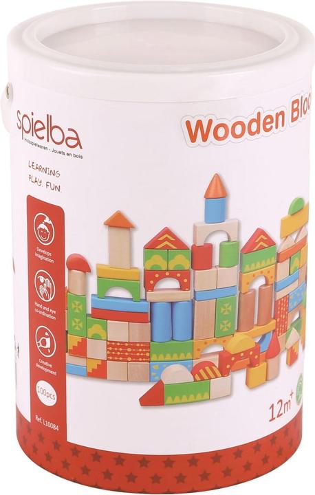 Actual product image Spielba Wood blocks