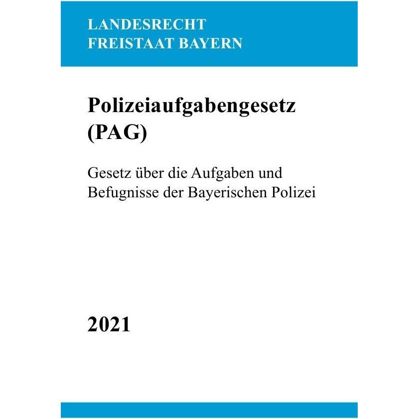 Polizeiaufgabengesetz (PAG), Fachbücher von Ronny Studier
