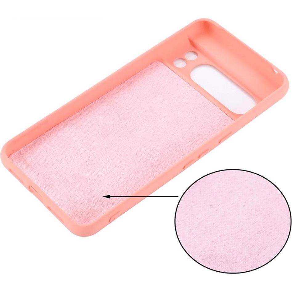 Thumbnail - Cover-Discount Google Pixel 8 Pro - Silikon Gummi Hülle rosa (Google Pixel 8 Pro), Smartphone Hülle, Rosa