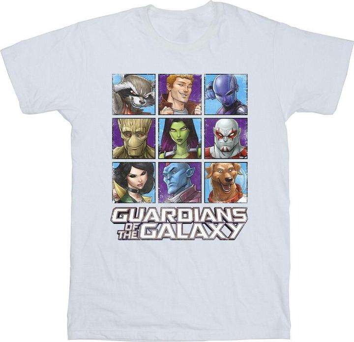 Immagine prodotto Guardians of the Galaxy Character Squares Maglietta Uomo (4XL)
