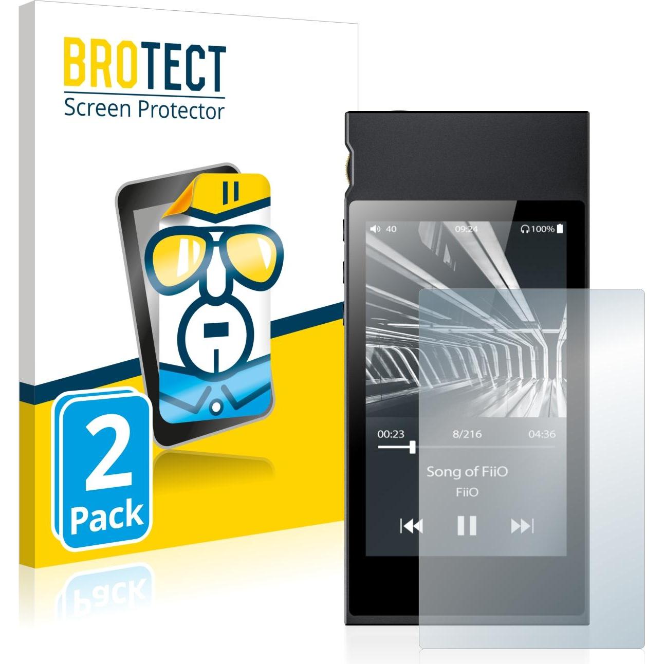 BROTECT Schutzfolie Displayschutz Klar, MP3 + Media-Player Zubehör